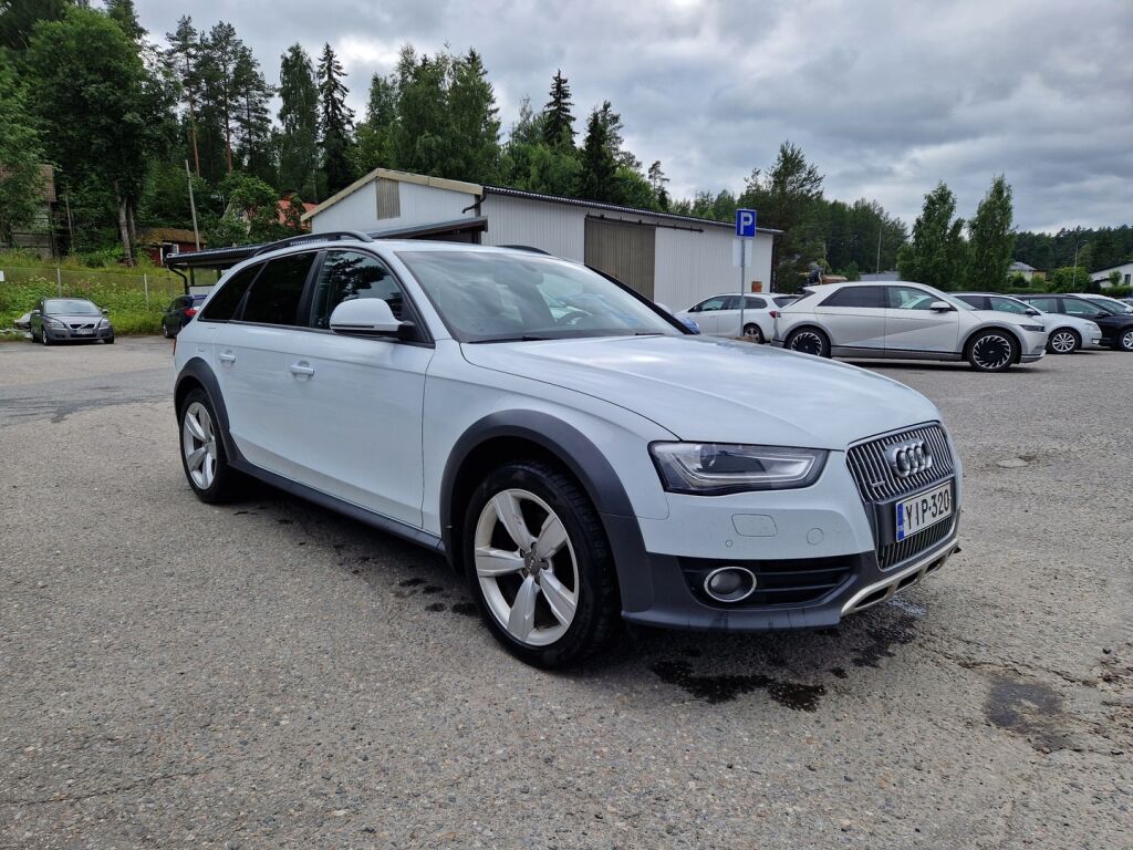 Audi A4 allroad quattro 2014 Valkoinen