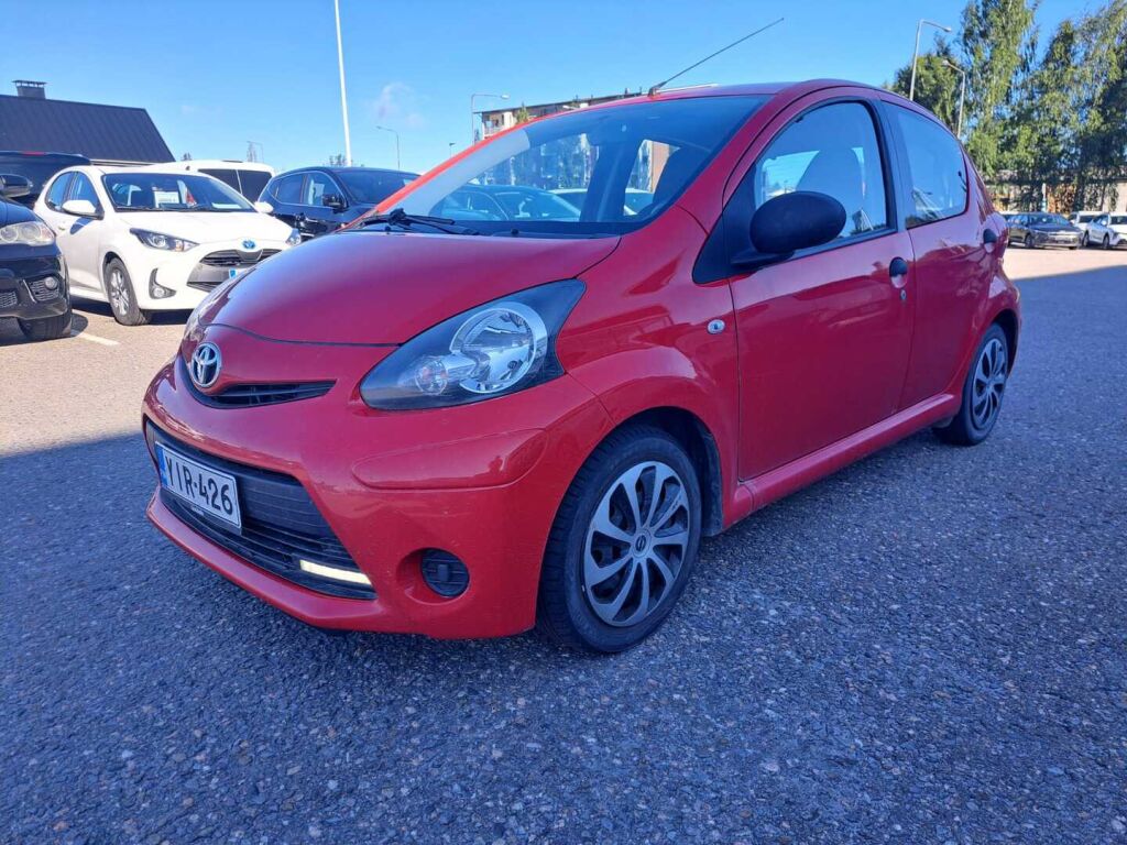 Toyota AYGO 2014 Punainen