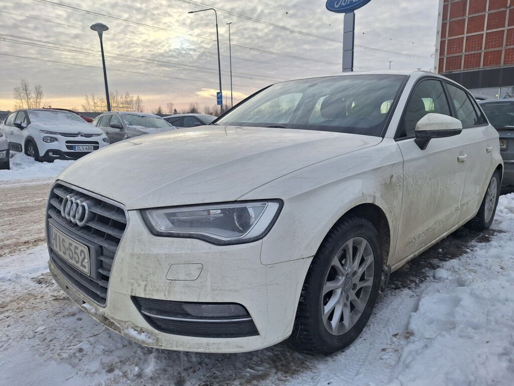 Audi A3 2015 Valkoinen