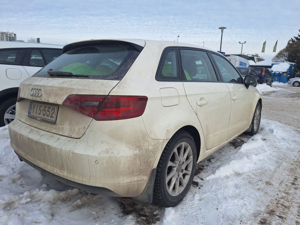 Audi A3 2015 Valkoinen