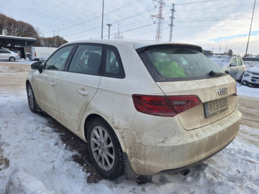 Audi A3 2015 Valkoinen