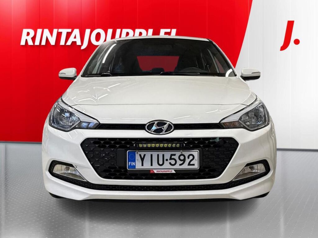 Hyundai i20 5d 2018 Valkoinen