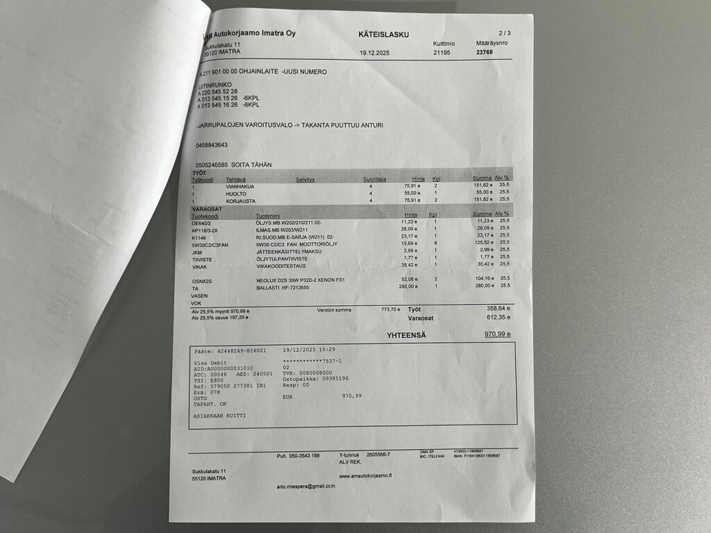Mercedes-Benz CLS 2004 Harmaa
