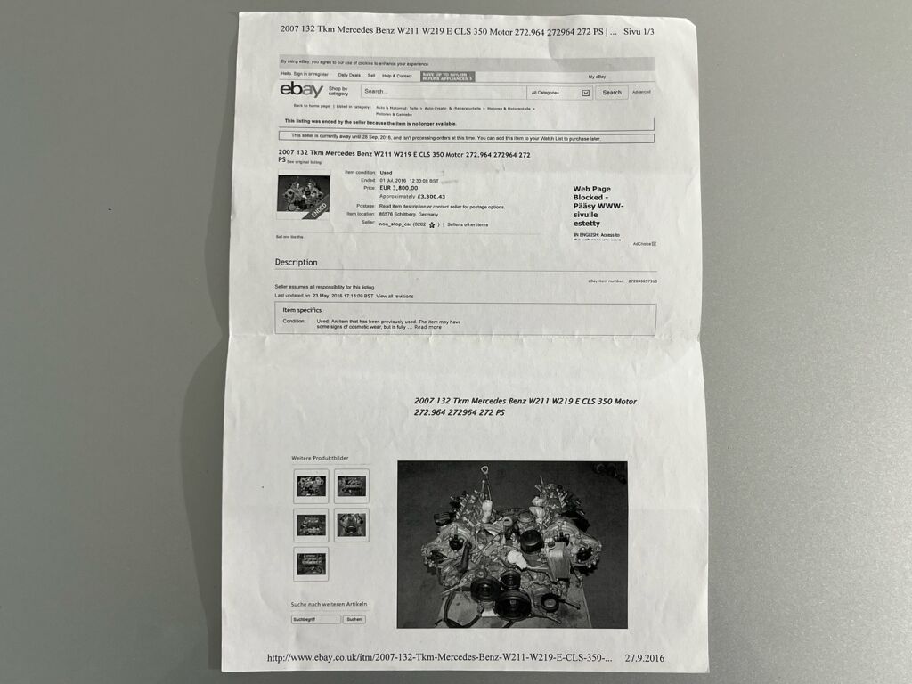 Mercedes-Benz CLS 2004 Harmaa