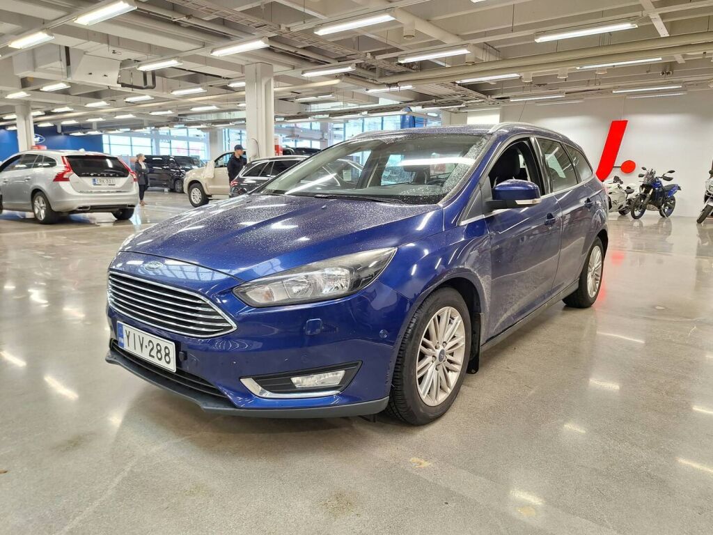 Ford Focus 2014 Sininen