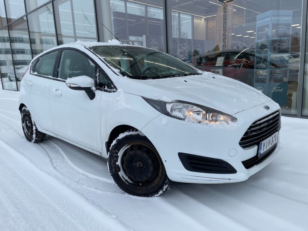 Ford Fiesta 2015 Valkoinen