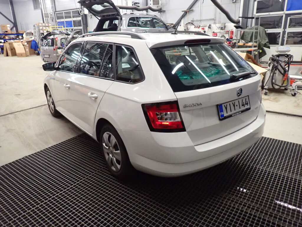 Skoda Fabia 2016 Valkoinen