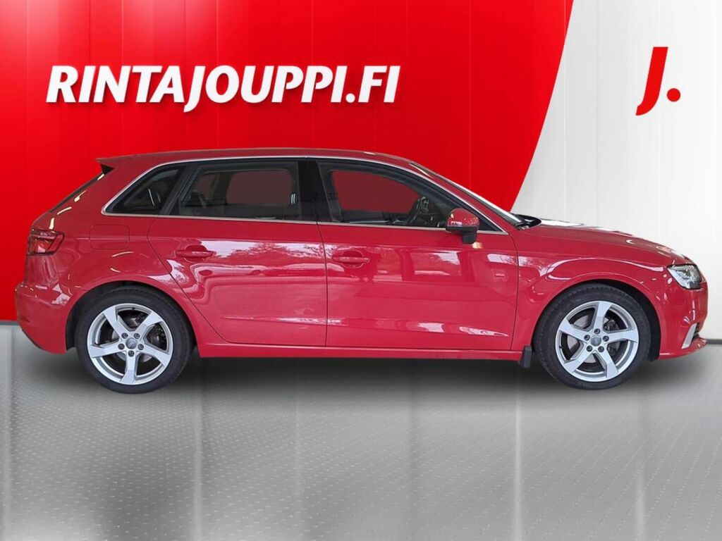 Audi A3 2017 Punainen