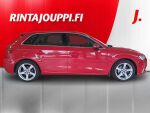 Audi A3 2017 Punainen