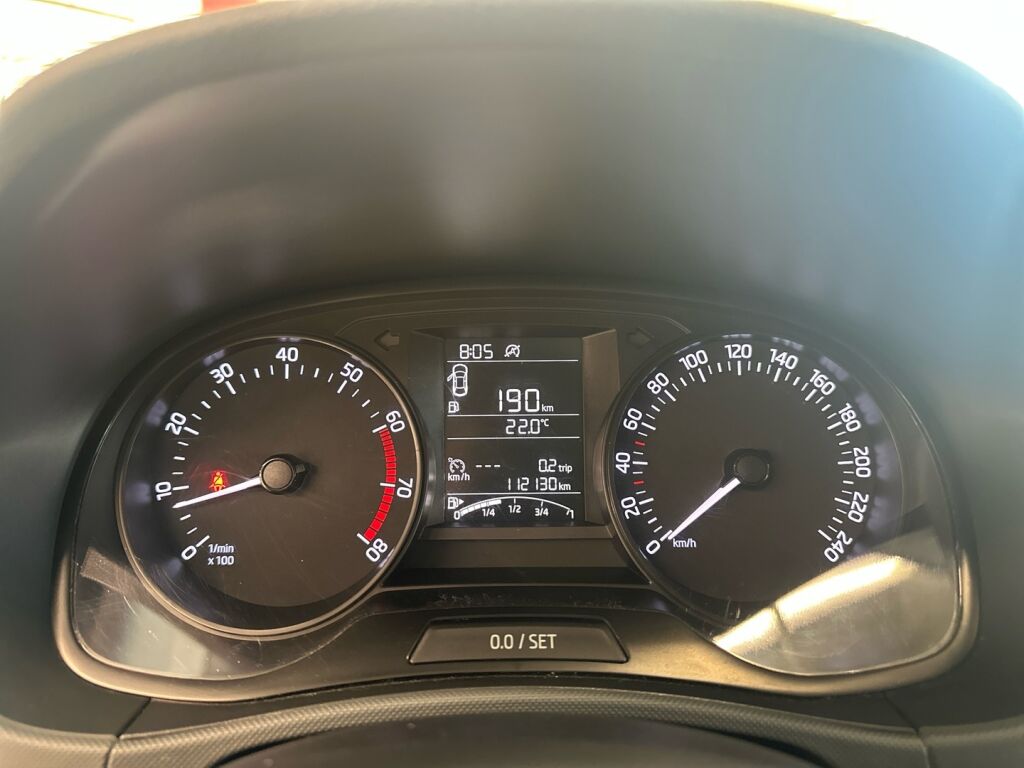 Skoda Fabia 2016 Harmaa