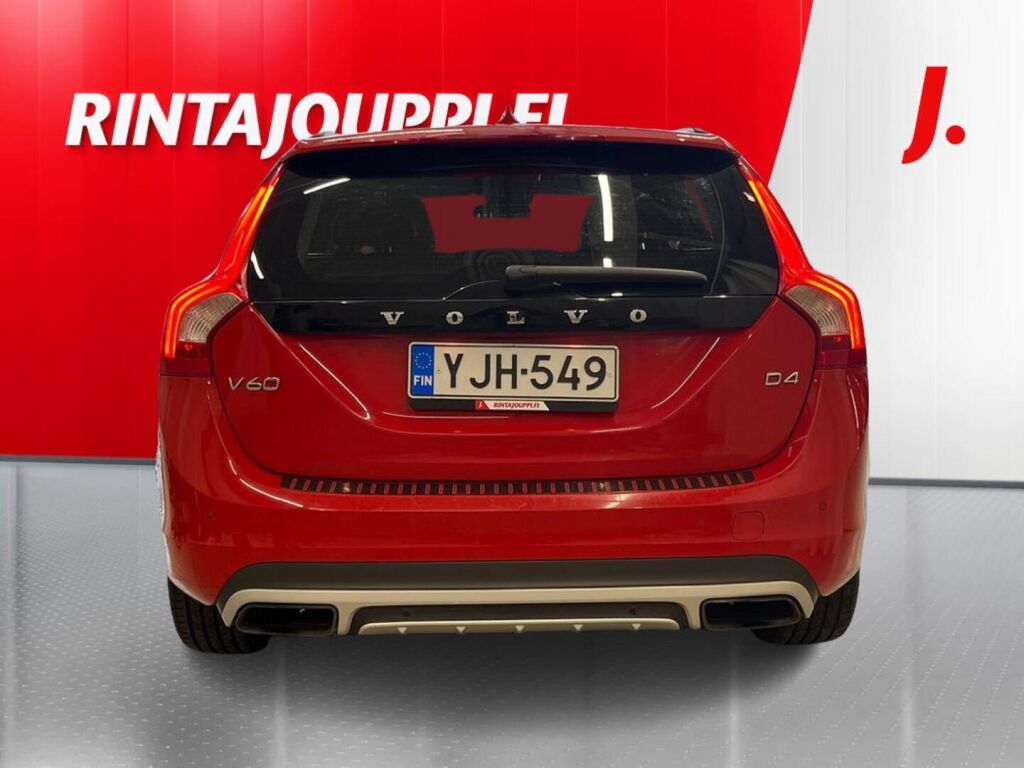 Volvo V60 2014 Punainen
