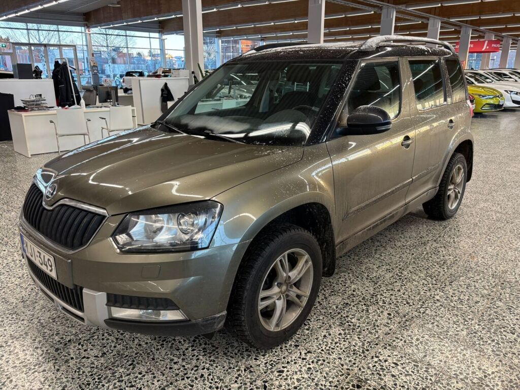 Skoda Yeti 2016 Vihreä