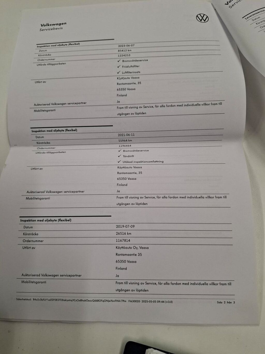 Volkswagen Golf 2018 Keltainen