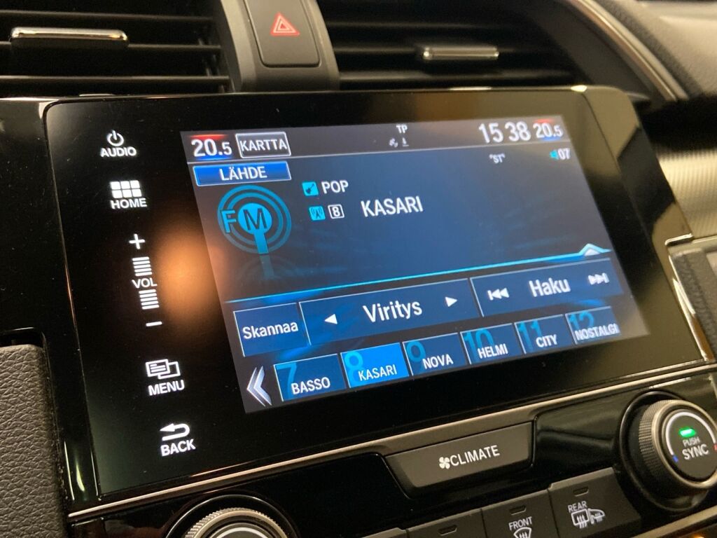 Honda Civic 2017 Valkoinen