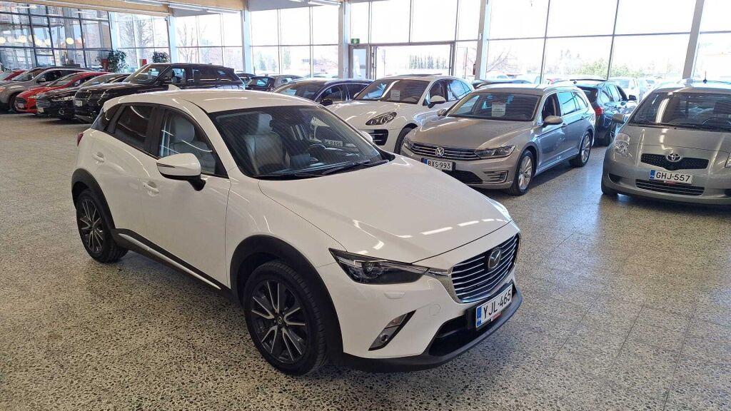 Mazda CX-3 2017 Valkoinen