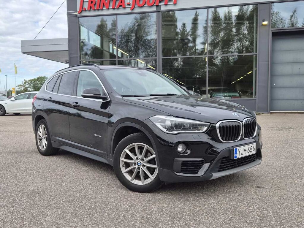 BMW X1 2017 Musta