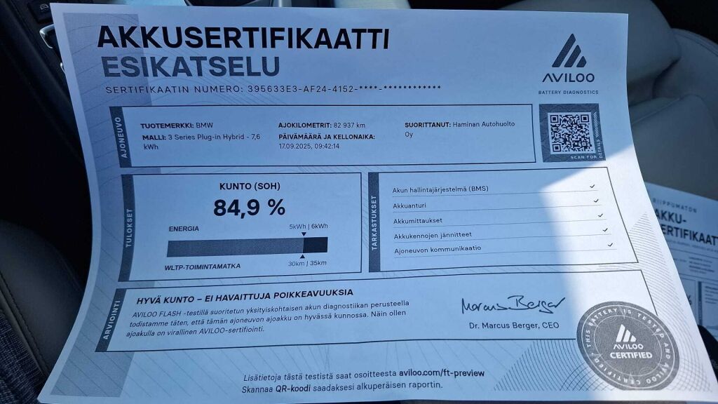 BMW 330 2017 Punainen