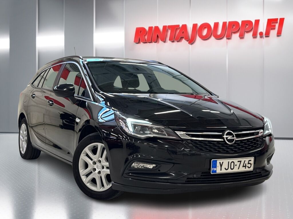 Opel Astra 2017 Musta
