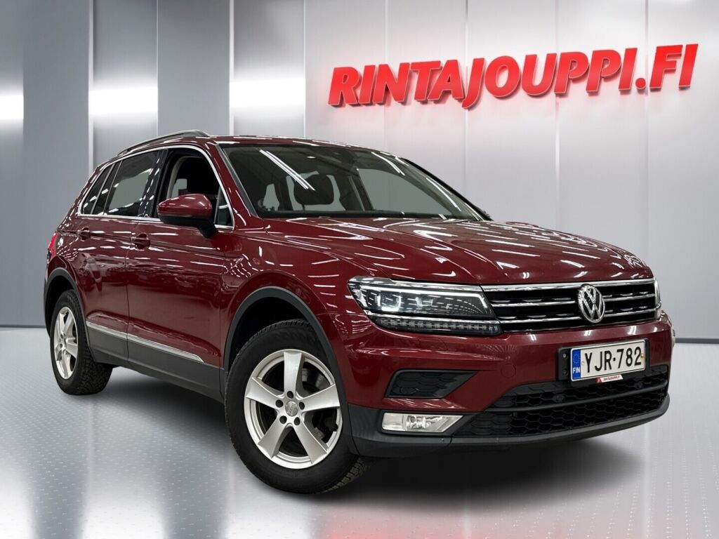 Volkswagen Tiguan 2017 Punainen