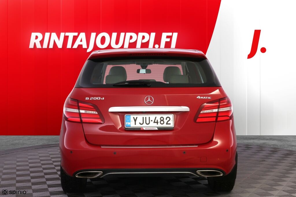 Mercedes-Benz B 2018 Punainen