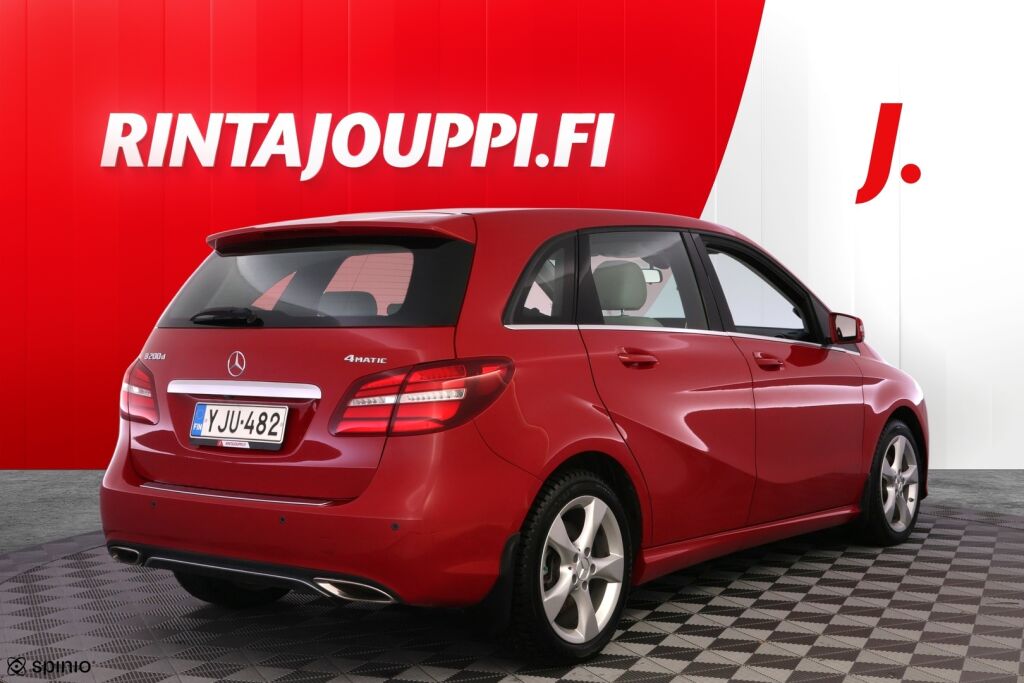 Mercedes-Benz B 2018 Punainen