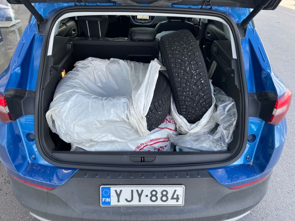 Opel Grandland X 2018 Sininen