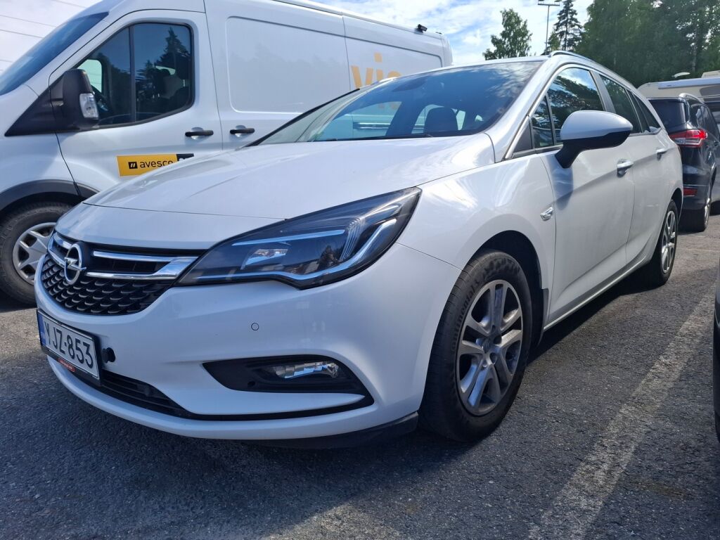 Opel Astra 2018 Valkoinen