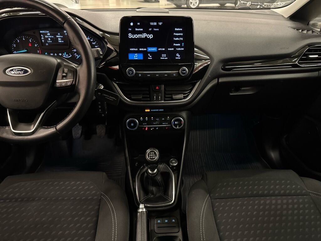 Ford Fiesta 2018 Valkoinen