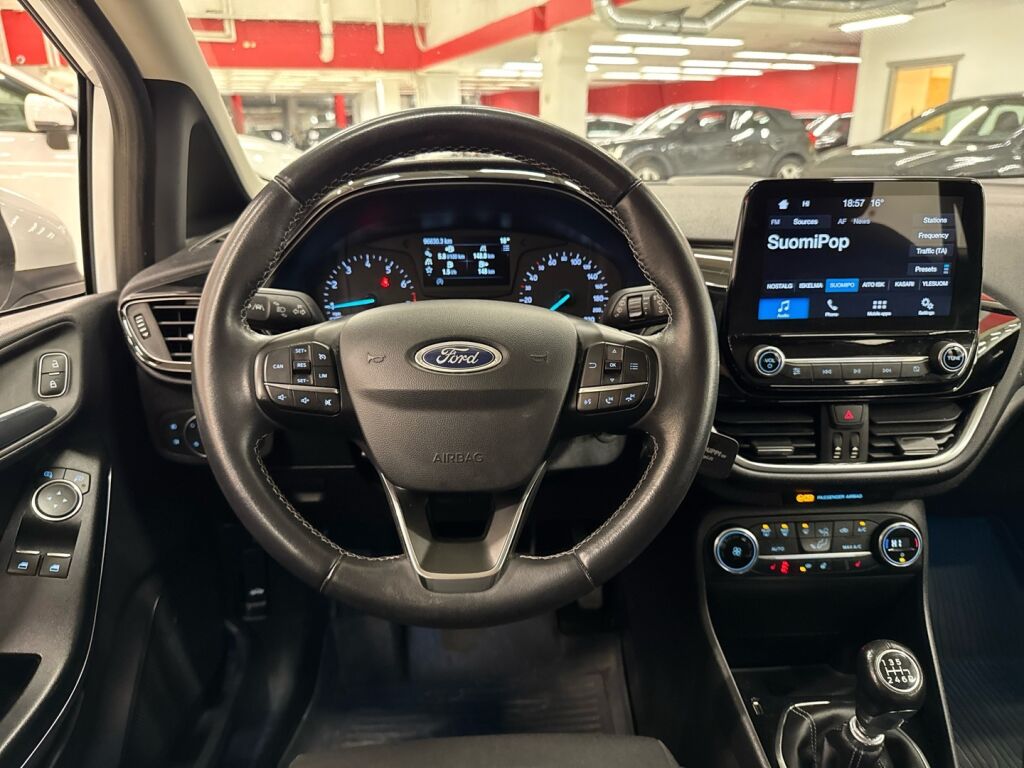 Ford Fiesta 2018 Valkoinen