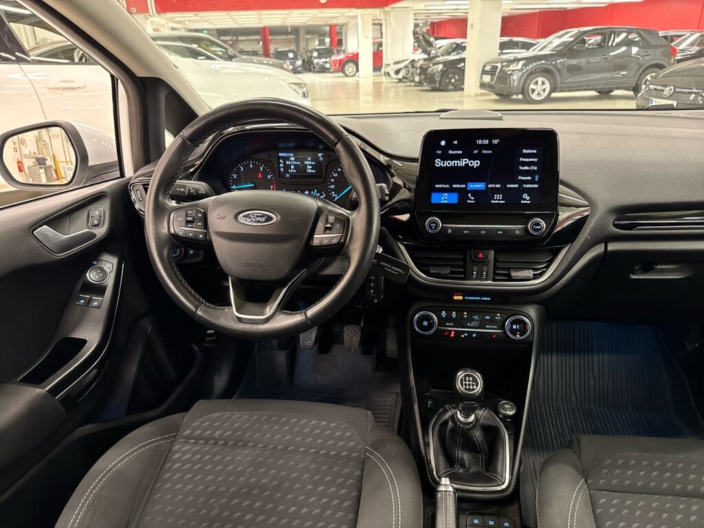 Ford Fiesta 2018 Valkoinen