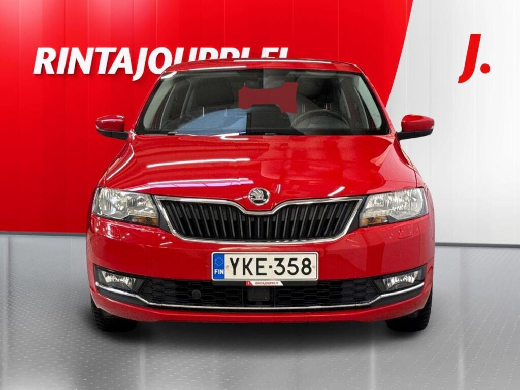 Skoda Rapid 2018 Punainen