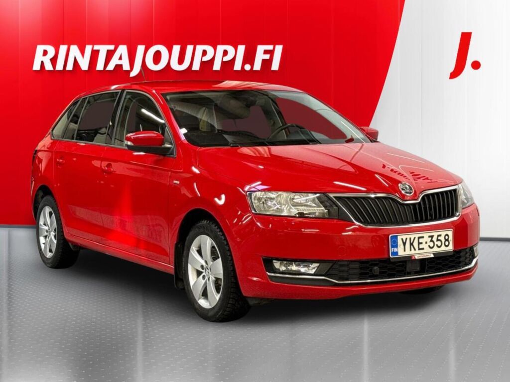 Skoda Rapid 2018 Punainen