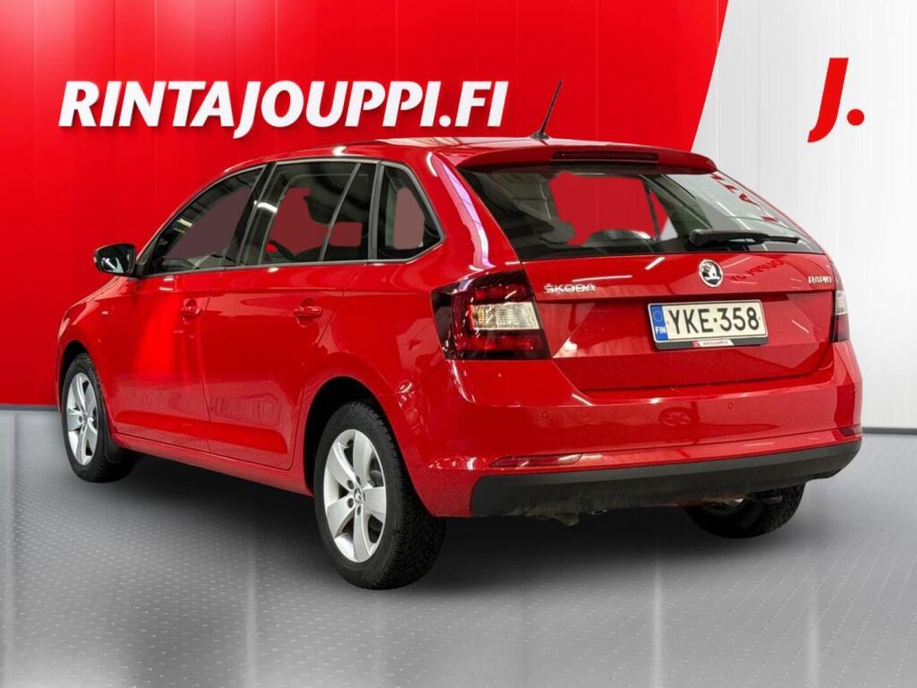 Skoda Rapid 2018 Punainen