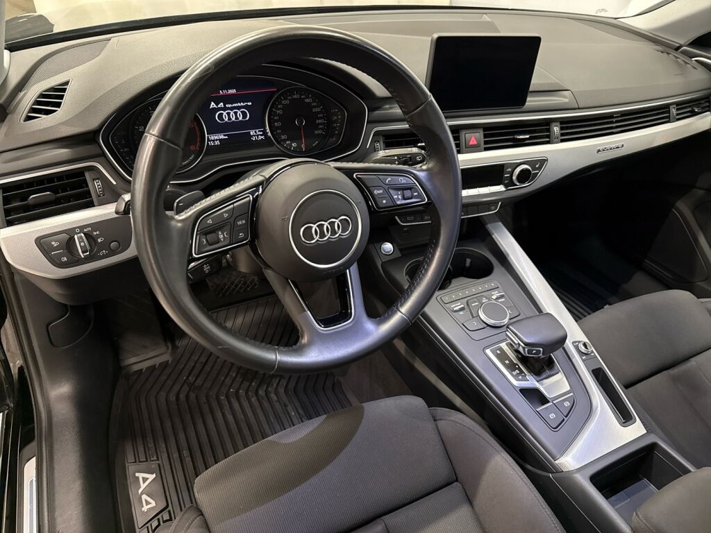 Audi A4 2018 Musta