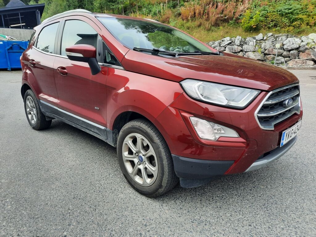Ford Ecosport 2019 Punainen