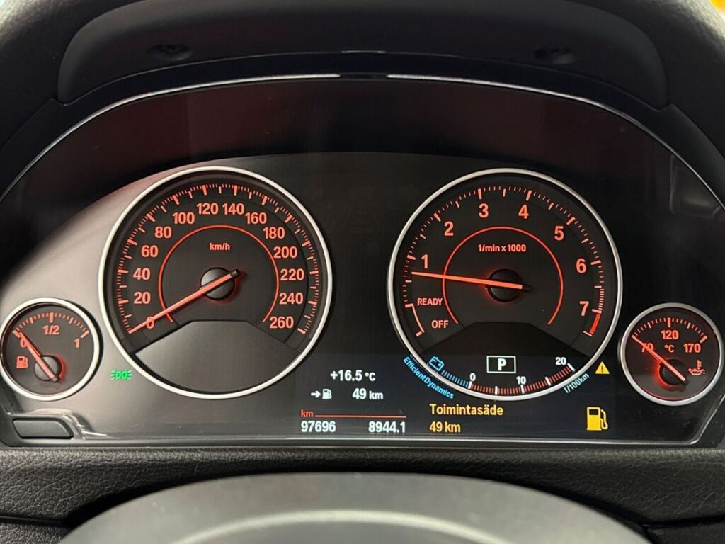 BMW 420 2015 Musta