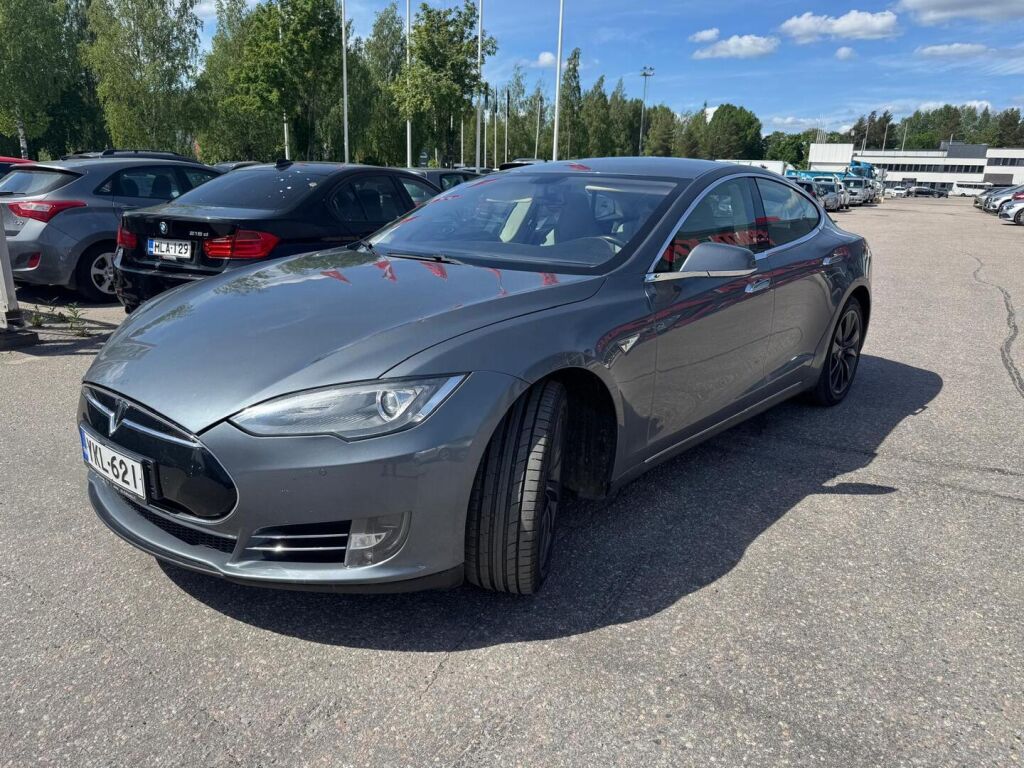 Tesla Model S 2014 Harmaa