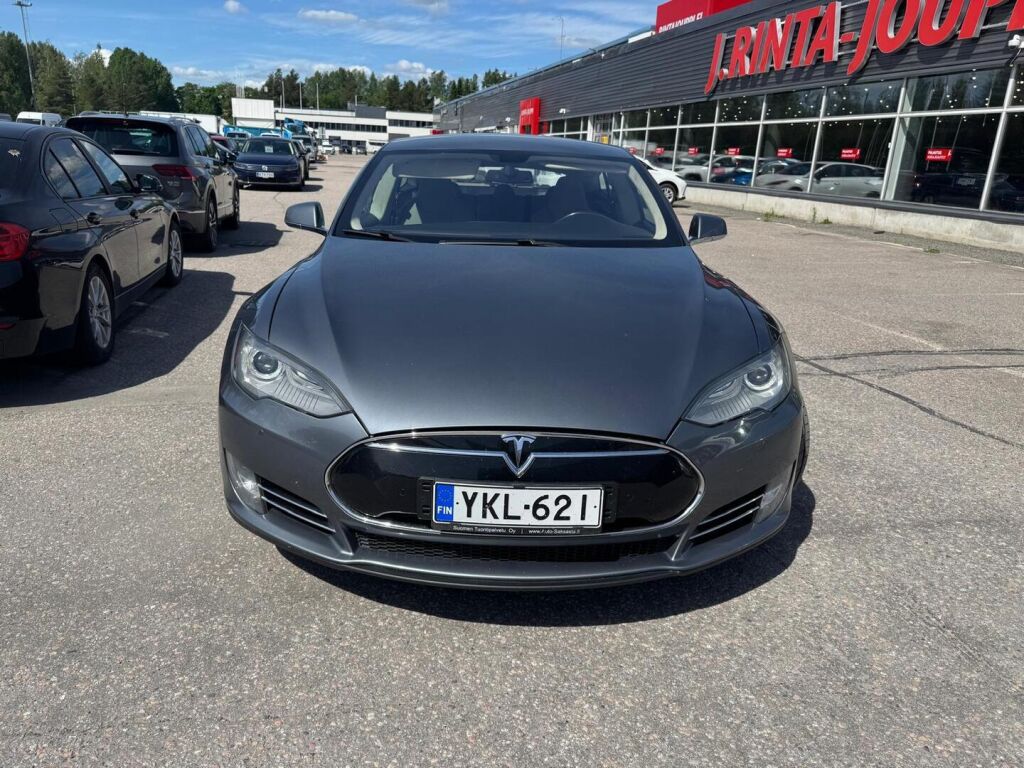 Tesla Model S 2014 Harmaa