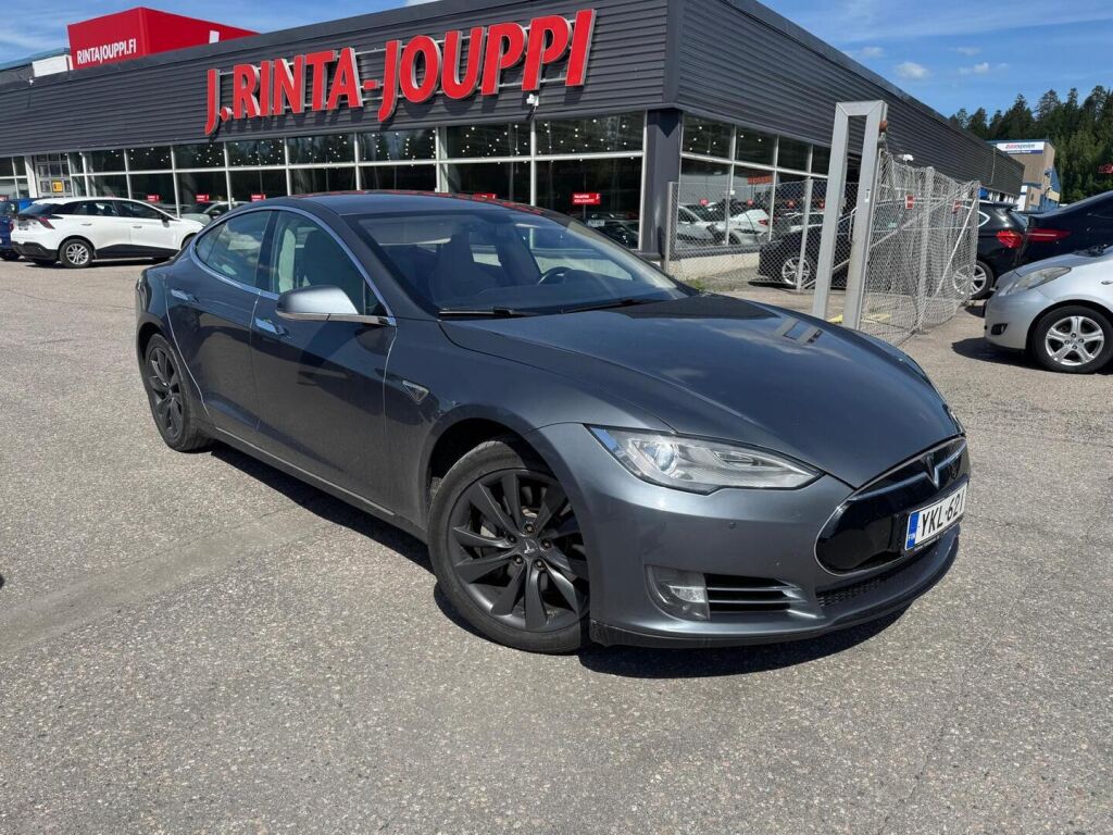 Tesla Model S 2014 Harmaa