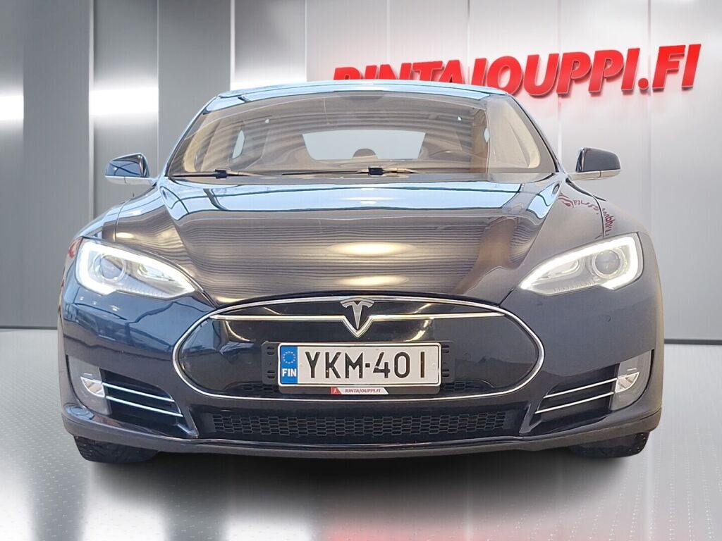 Tesla Model S 2014 Sininen