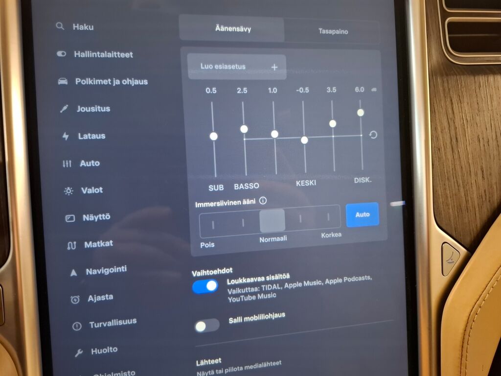 Tesla Model S 2014 Sininen