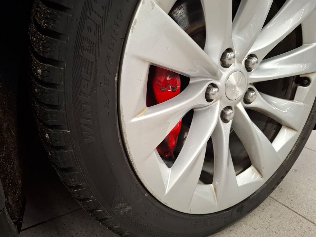 Tesla Model S 2014 Sininen