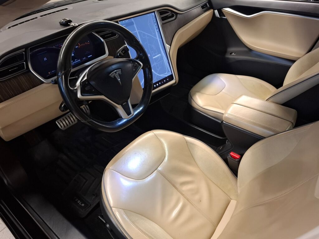 Tesla Model S 2014 Sininen