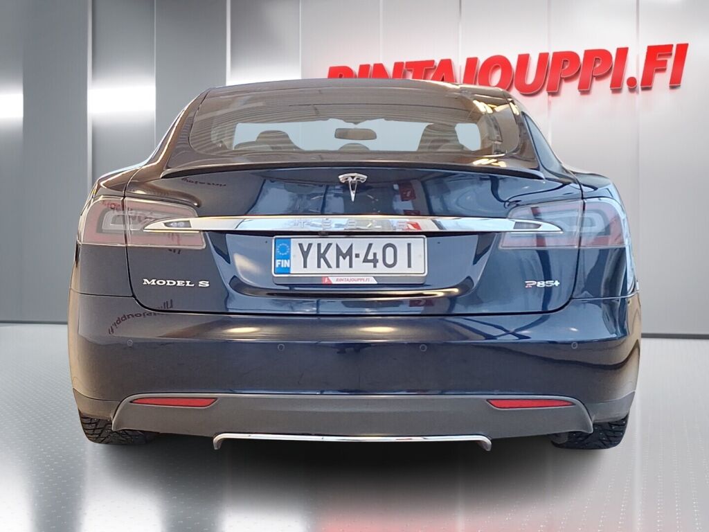 Tesla Model S 2014 Sininen