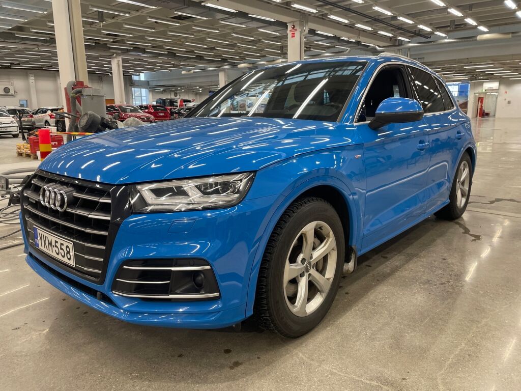 Audi Q5 2020 Sininen