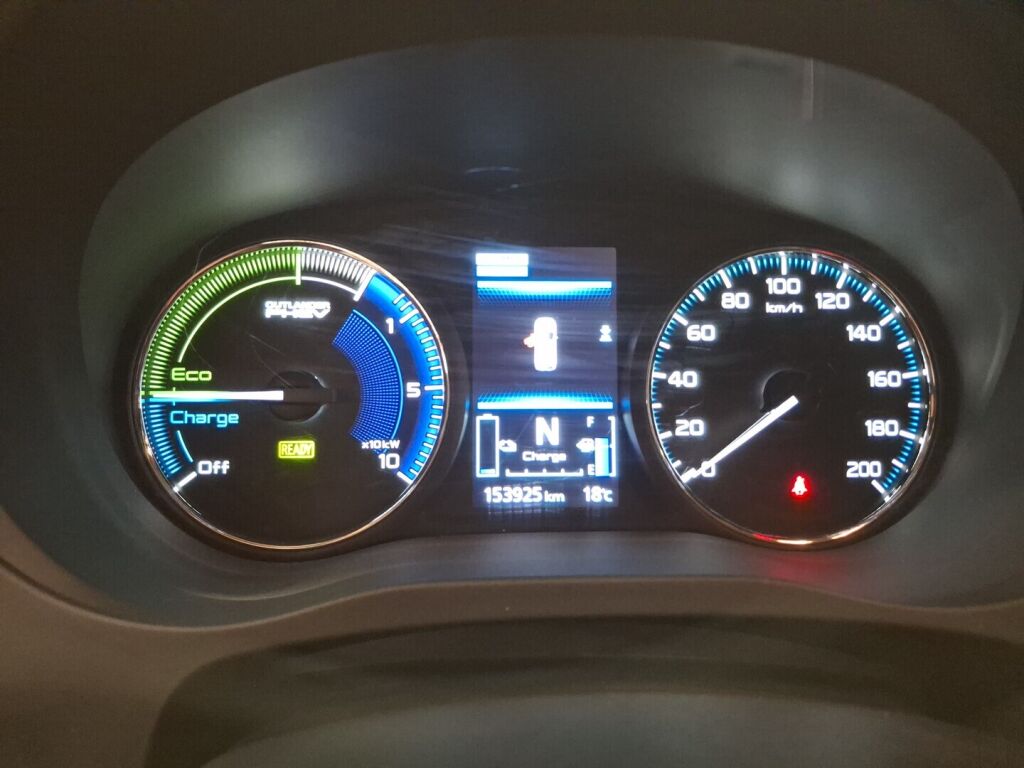 Mitsubishi Outlander PHEV 2019 Punainen