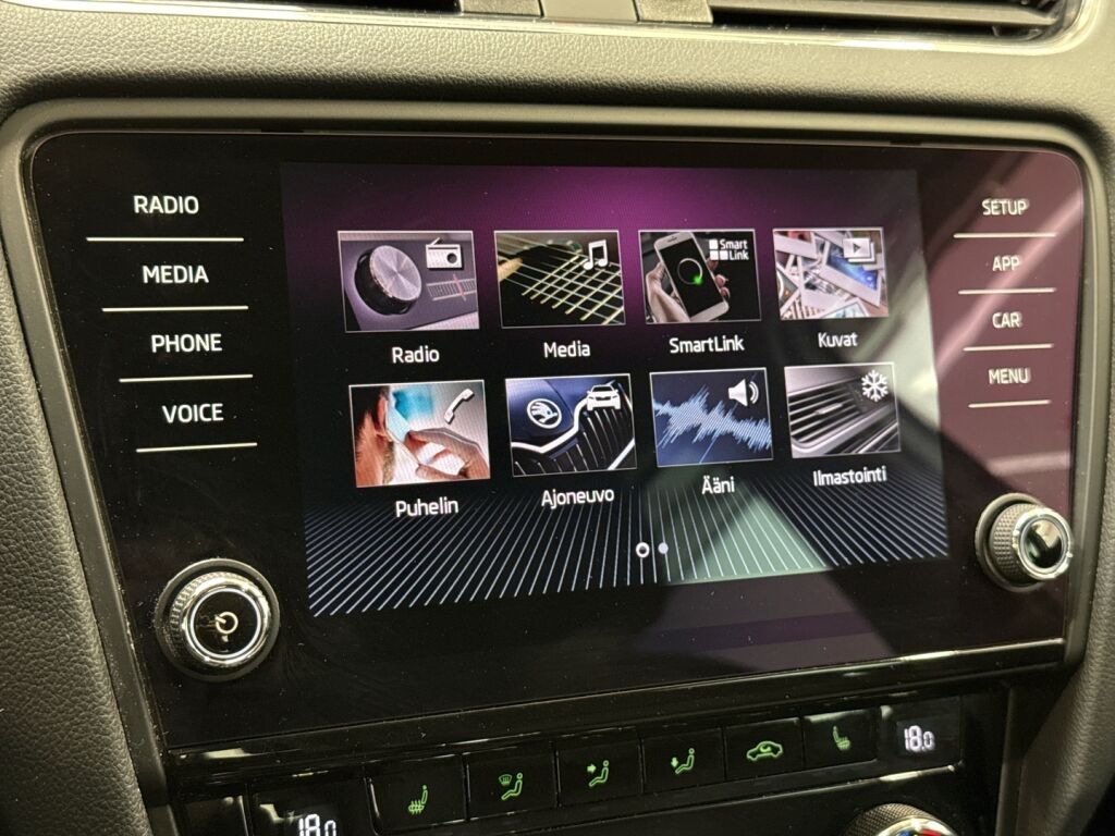 Skoda Octavia 2018 Valkoinen