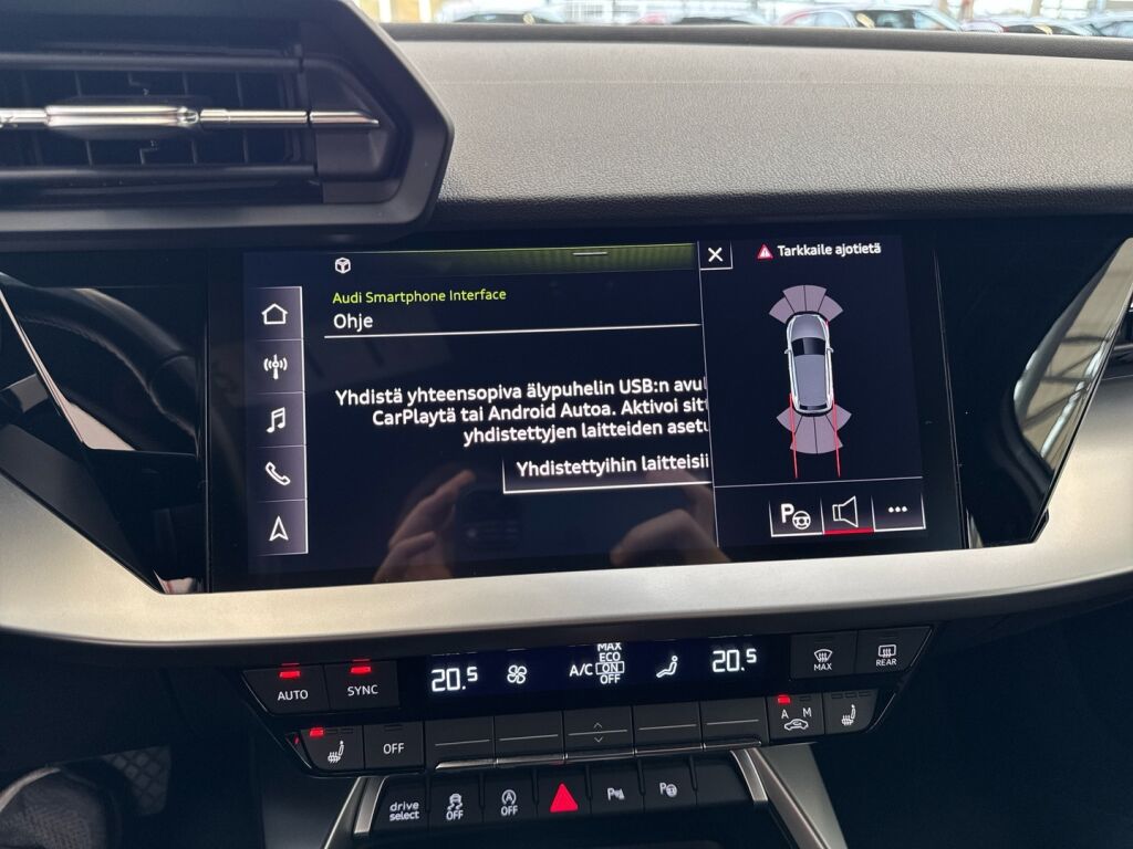 Audi A3 2021 Valkoinen