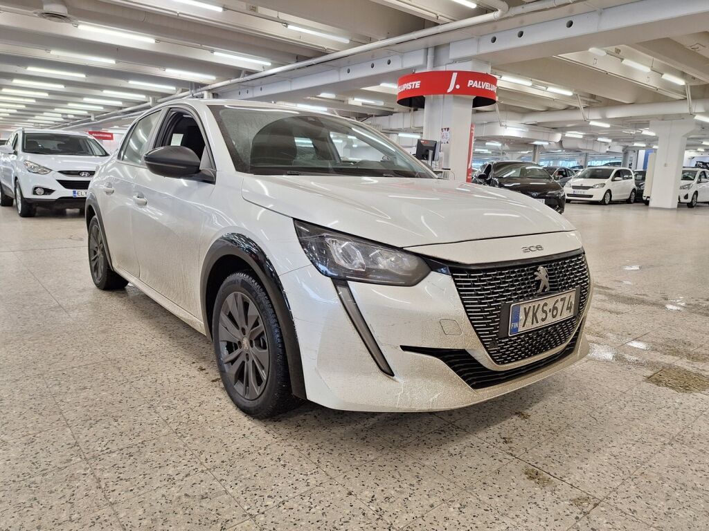 Peugeot e-208 2022 Valkoinen