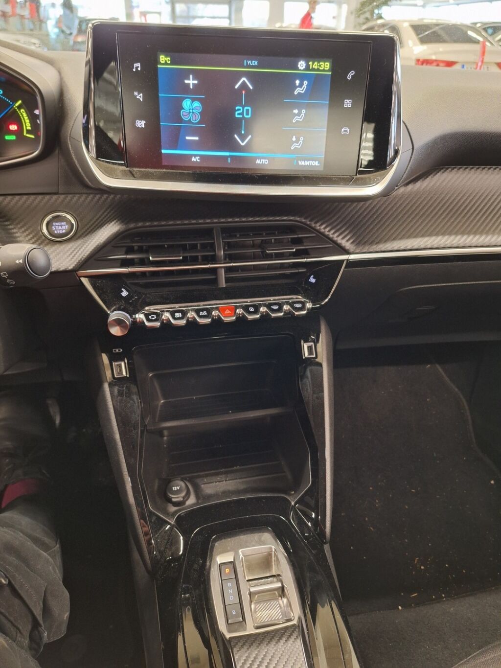 Peugeot e-208 2022 Valkoinen